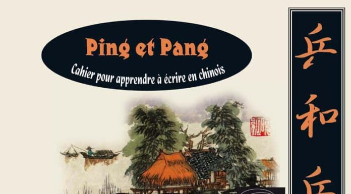 Critique : Ping et Pang ∙ Cahier pour apprendre à écrire en chinois