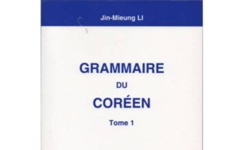grammaire coréen