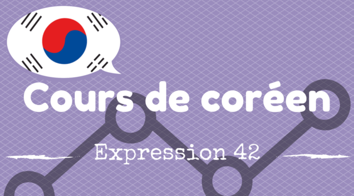 Cours de coréen : 낯이 익어요 expression coréenne