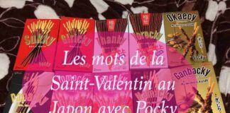 Saint valentin pocky