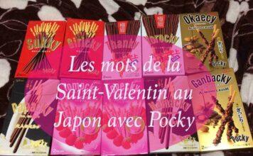 Saint valentin pocky
