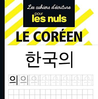 les nuls coréen cahiers