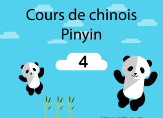 cours de chinois pinyin 4