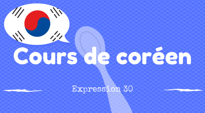 Cours de coréen : expression 30 – 요즘 통 입맛이 없네요 Expression coreen 30