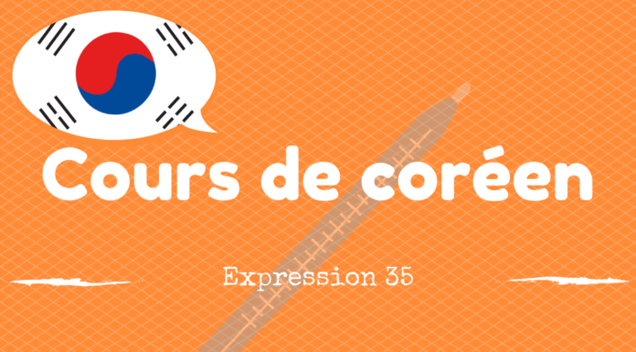 Cours de coréen : expression 35 – 배탈이 났어요 Expression coreen 35