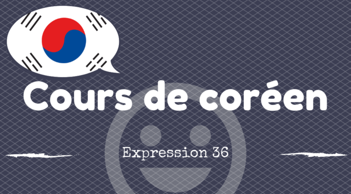 Cours de coréen : expression 36 – 마음에 들어요 Expression coreen 36