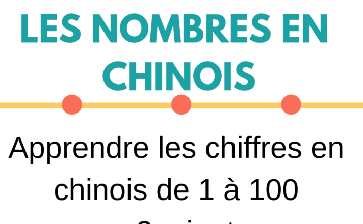 Chiffre Chinois De 1 A 100