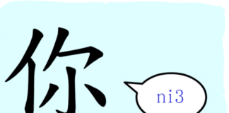 L’origine du caractère chinois 你 – nǐ – tu
