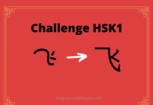 Test HSK1 – caractère chinois 飞 – fēi – voler Test HSK1 - caractère chinois 飞 – fēi – voler