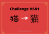 Test HSK1 – caractère chinois 猫 – māo - chat