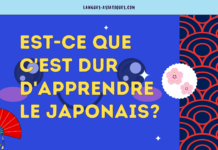 Est-ce que c’est dur d’apprendre le japonais?