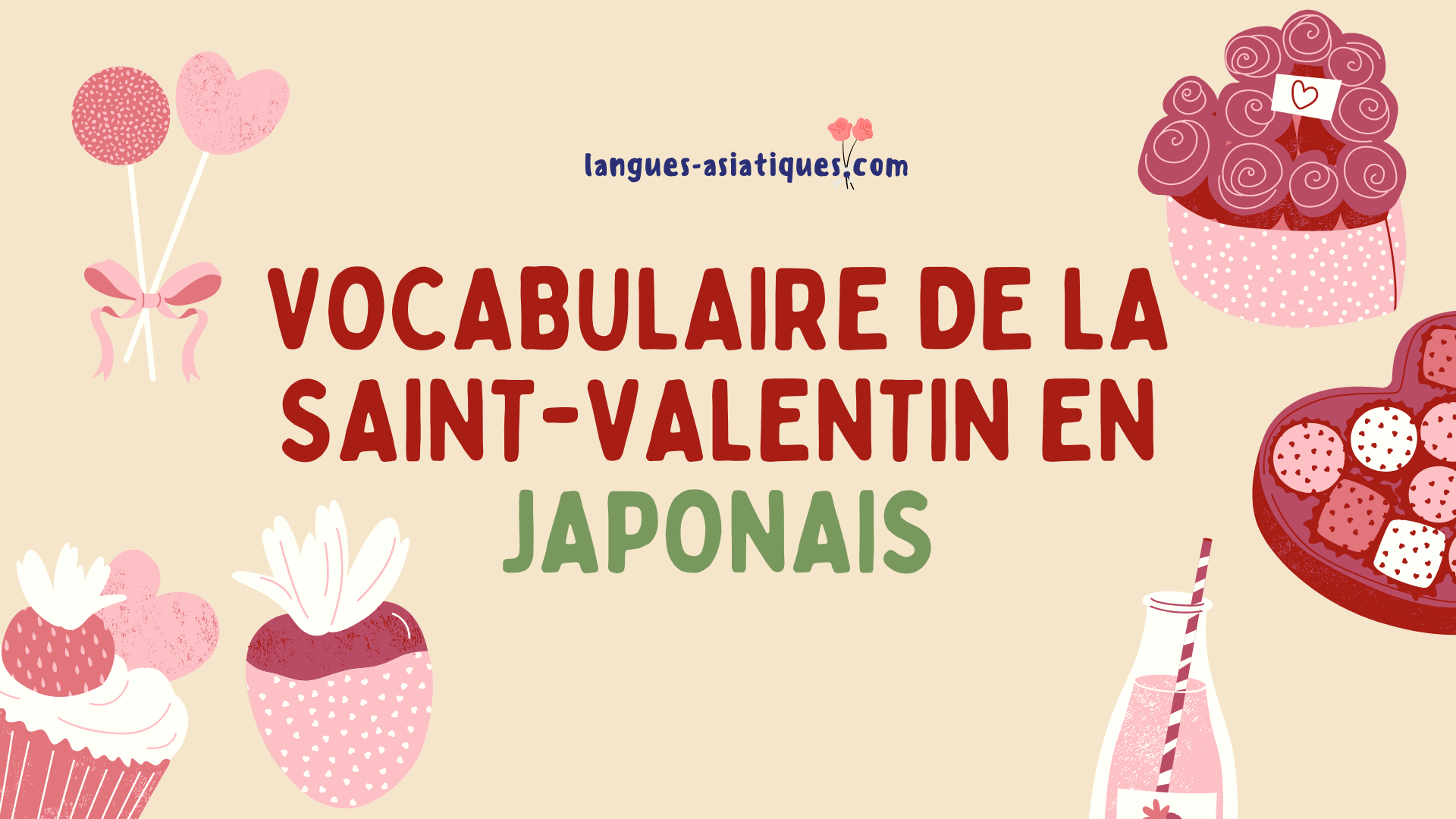 Vocabulaire De La Saint Valentin En Japonais Langues Asiatiques