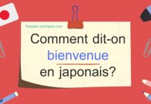 Comment dit-on bienvenue en japonais? Comment dit-on bienvenue en japonais?