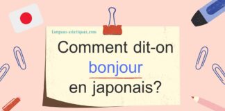 Comment dit-on bonjour en japonais ?