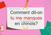 Comment dit-on tu me manques en chinois ? Comment dit-on tu me manques en chinois ?