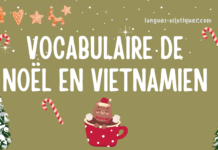 Vocabulaire de Noël en vietnamien