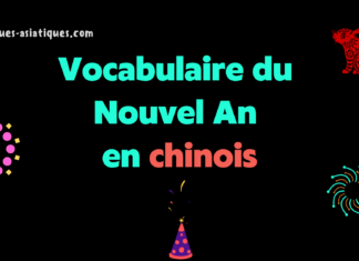 Vocabulaire du Nouvel An en chinois