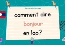 Comment dire bonjour en lao ? Comment dire bonjour en lao ?