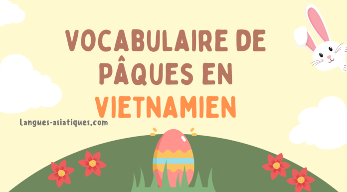 Quelques mots sur Pâques en vietnamien