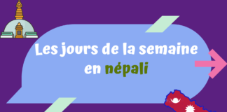 Les 7 jours de la semaine en népali