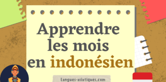 Apprenons les mois en indonésien