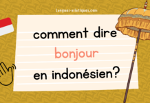 Comment dire bonjour en indonésien
