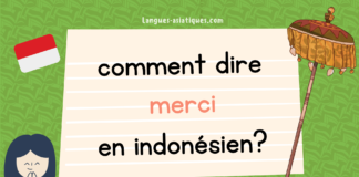 Comment dire merci en indonésien