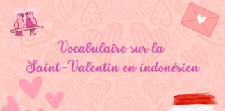 Vocabulaire sur la Saint-Valentin en indonésien