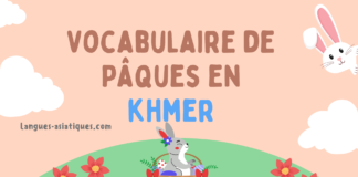 Quelques mots de Pâques en khmer
