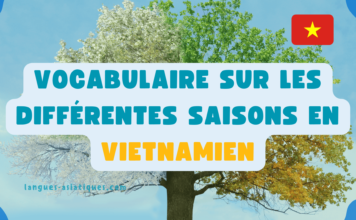 Vocabulaire sur les différentes saisons en vietnamien