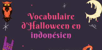 Vocabulaire d’Halloween en indonésien