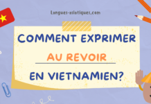 comment exprimer au revoir en vietnamien