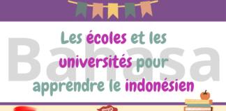 Apprendre l’indonésien dans une université ou une école