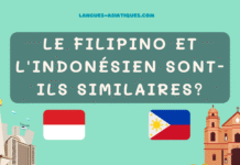 Le filipino et l’indonésien sont-ils similaires?