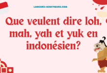 Que veulent dire loh, mah, yah et yuk en indonésien?